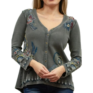 142. NWT WOMENS KYLA SEO S (FIT L) DETAIL TOP